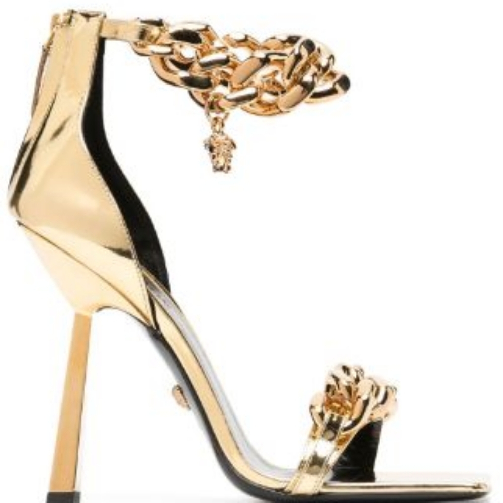 Versace Medusa chain sandals